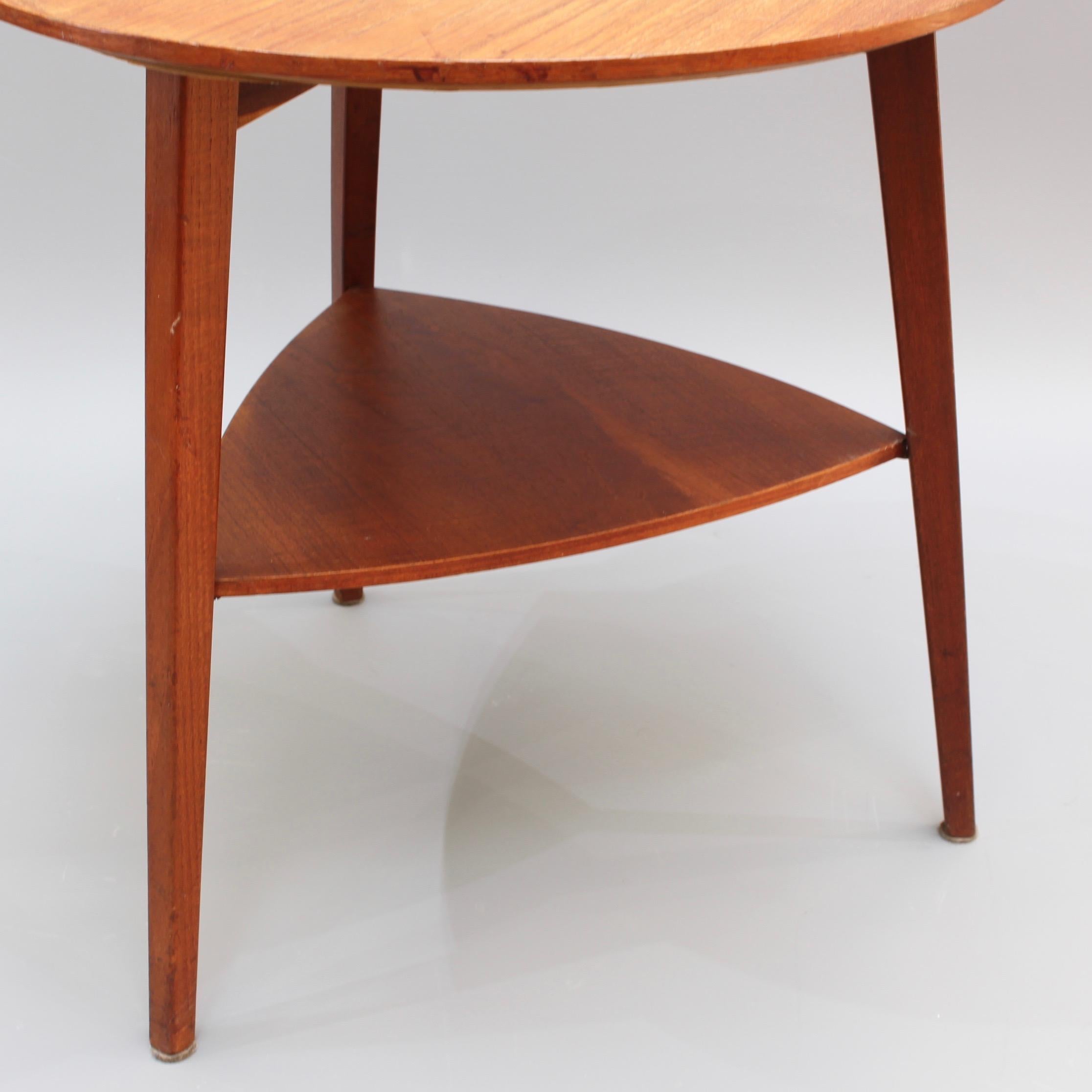 Midcentury Scandinavian Side Table, circa 1960s 2