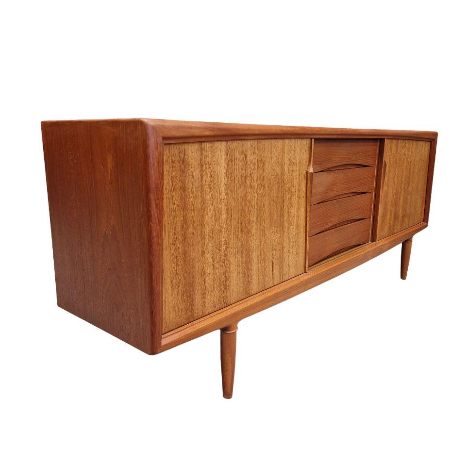 Mid Century Scandinavian Sideboard by Axel Christensen for ACO Mobler For Sale 2