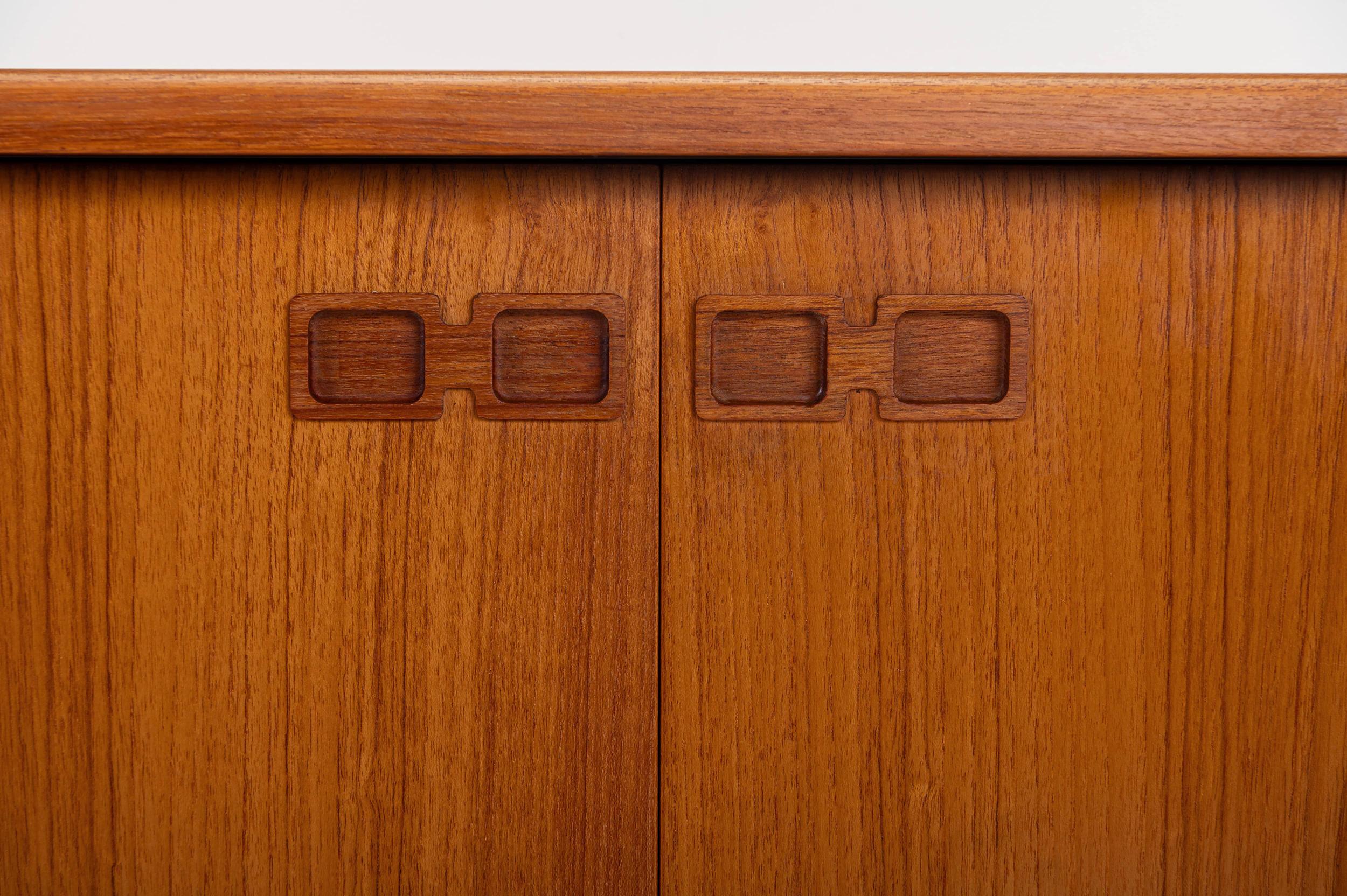 Credenza scandinava di metà secolo di Christian Linneberg, Danimarca, anni '60 in vendita 3