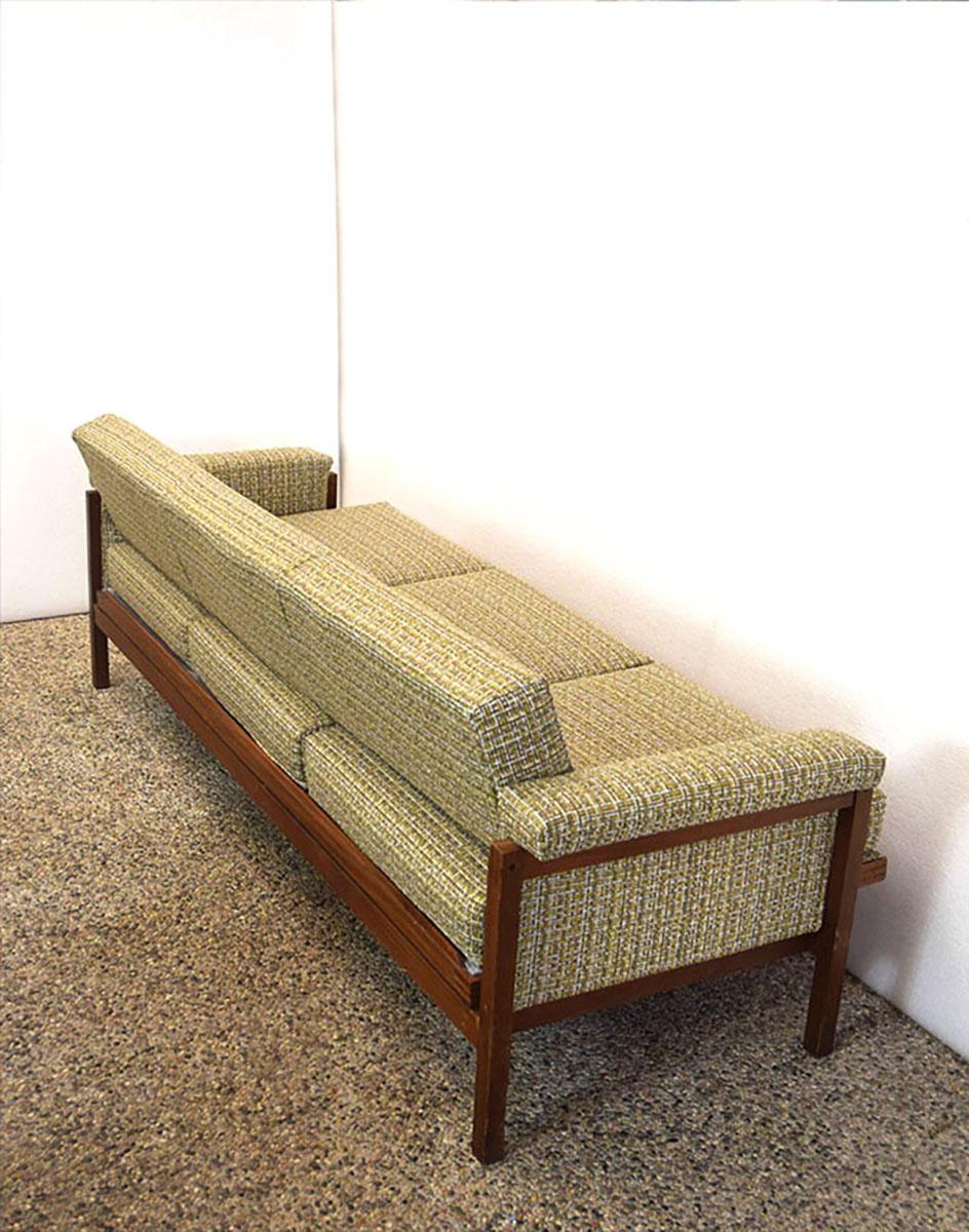 Mid-Century Scandinavian Sofa Bed, 1960s Mid-Century Scandinavian Sofa Bed, 1960 For Sale 1