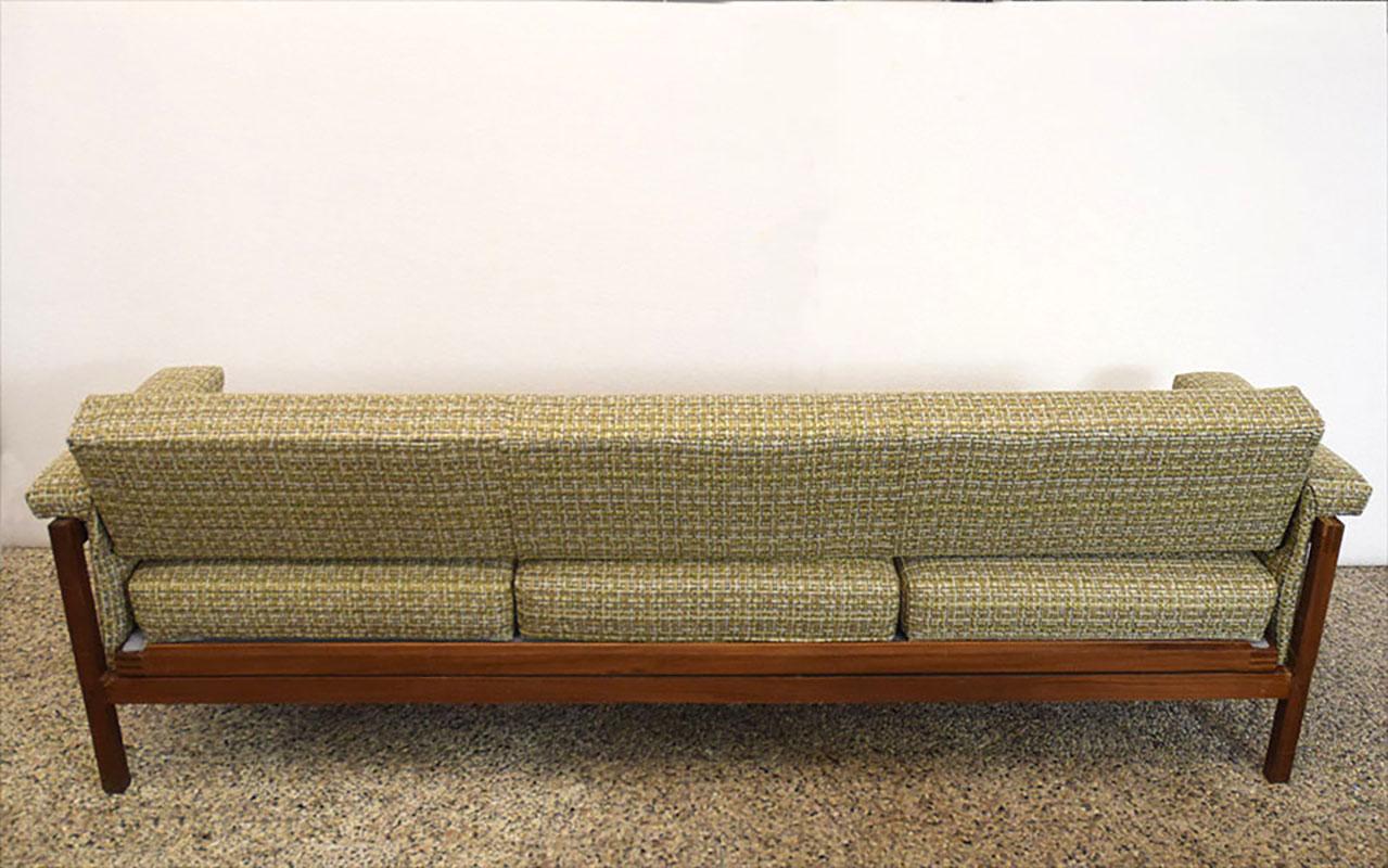Mid-Century Scandinavian Sofa Bed, 1960s Mid-Century Scandinavian Sofa Bed, 1960 For Sale 2