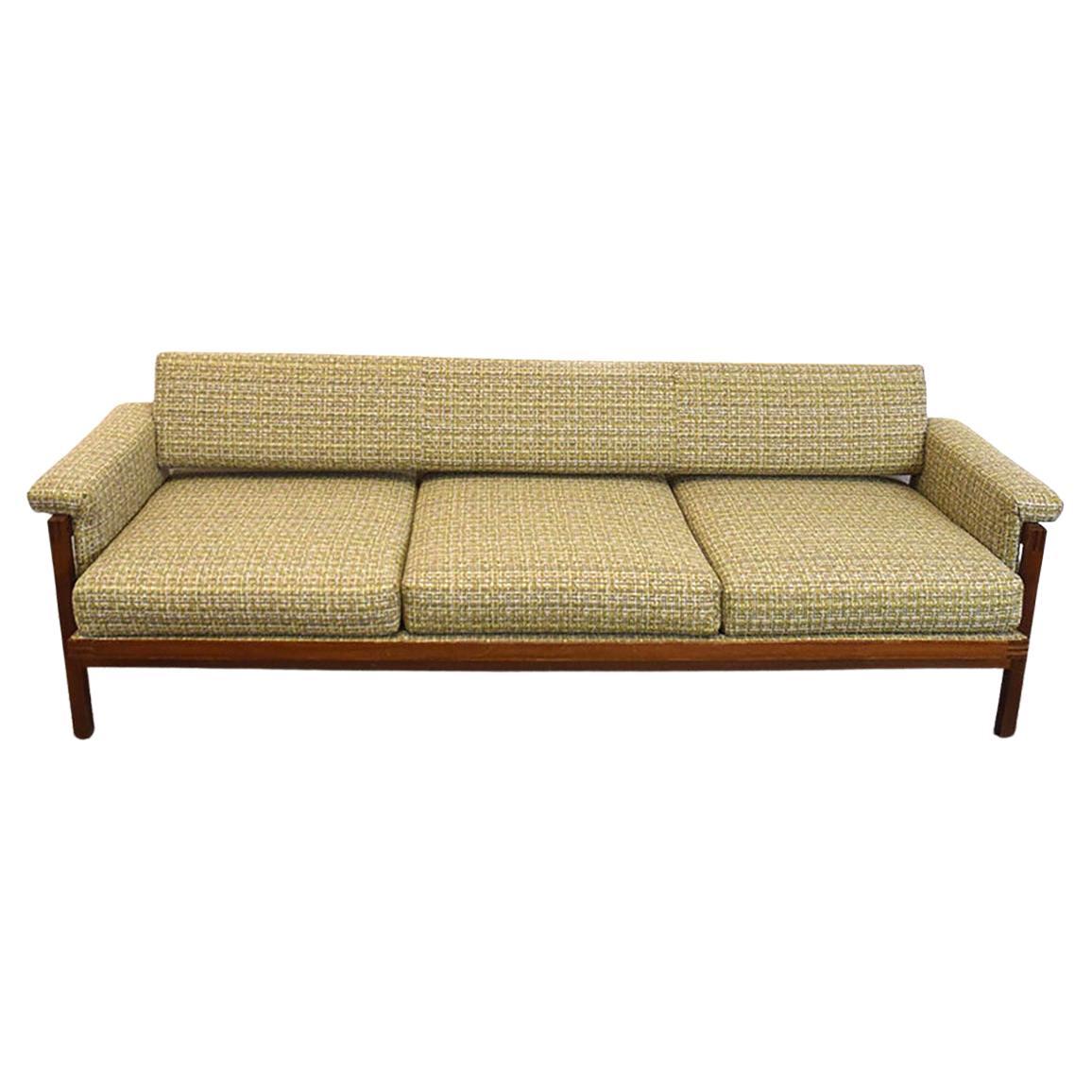 Mid-Century Scandinavian Sofa Bed, 1960s Mid-Century Scandinavian Sofa Bed, 1960