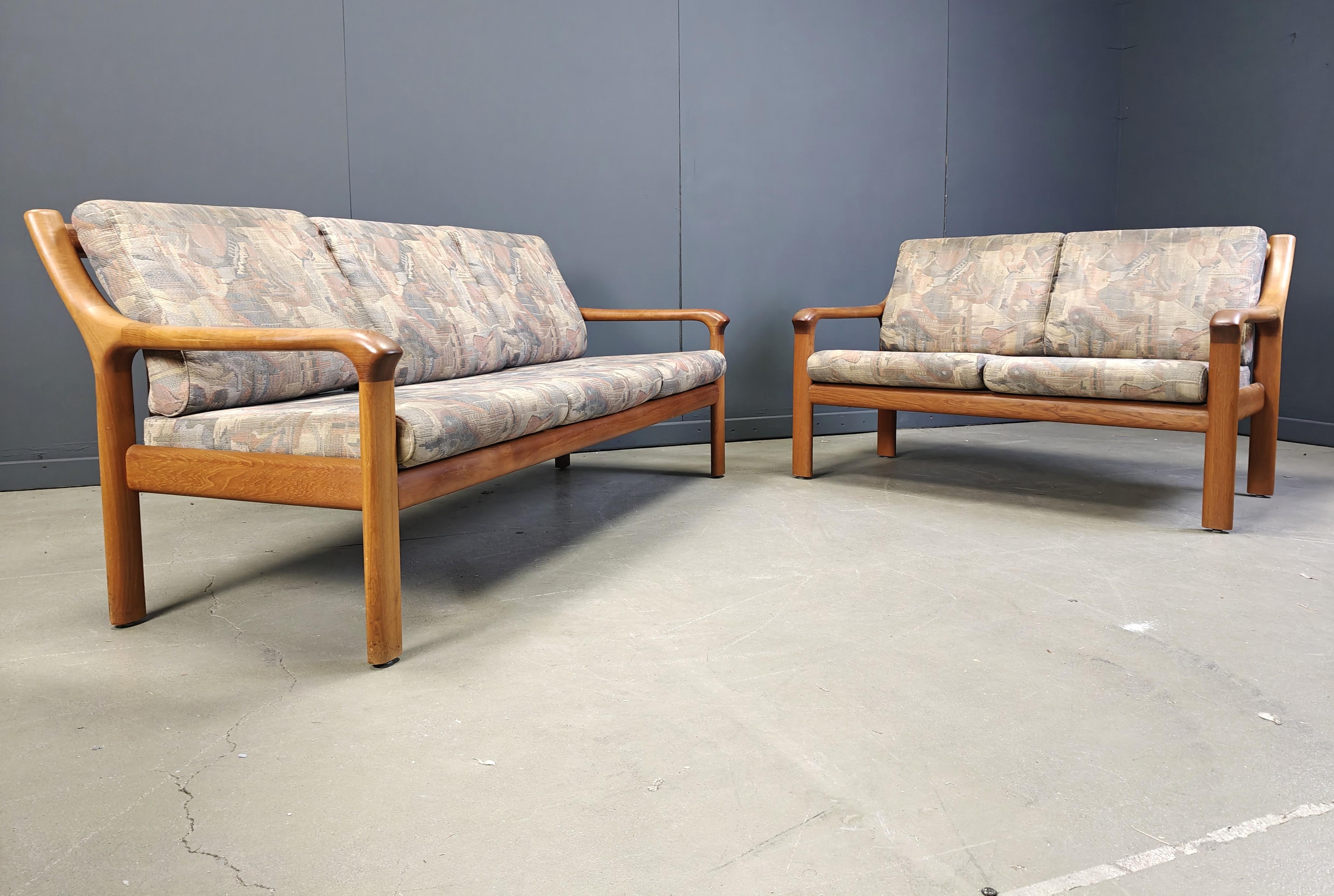 Ensemble de canapés scandinaves du milieu du siècle, 1970 en vente 4