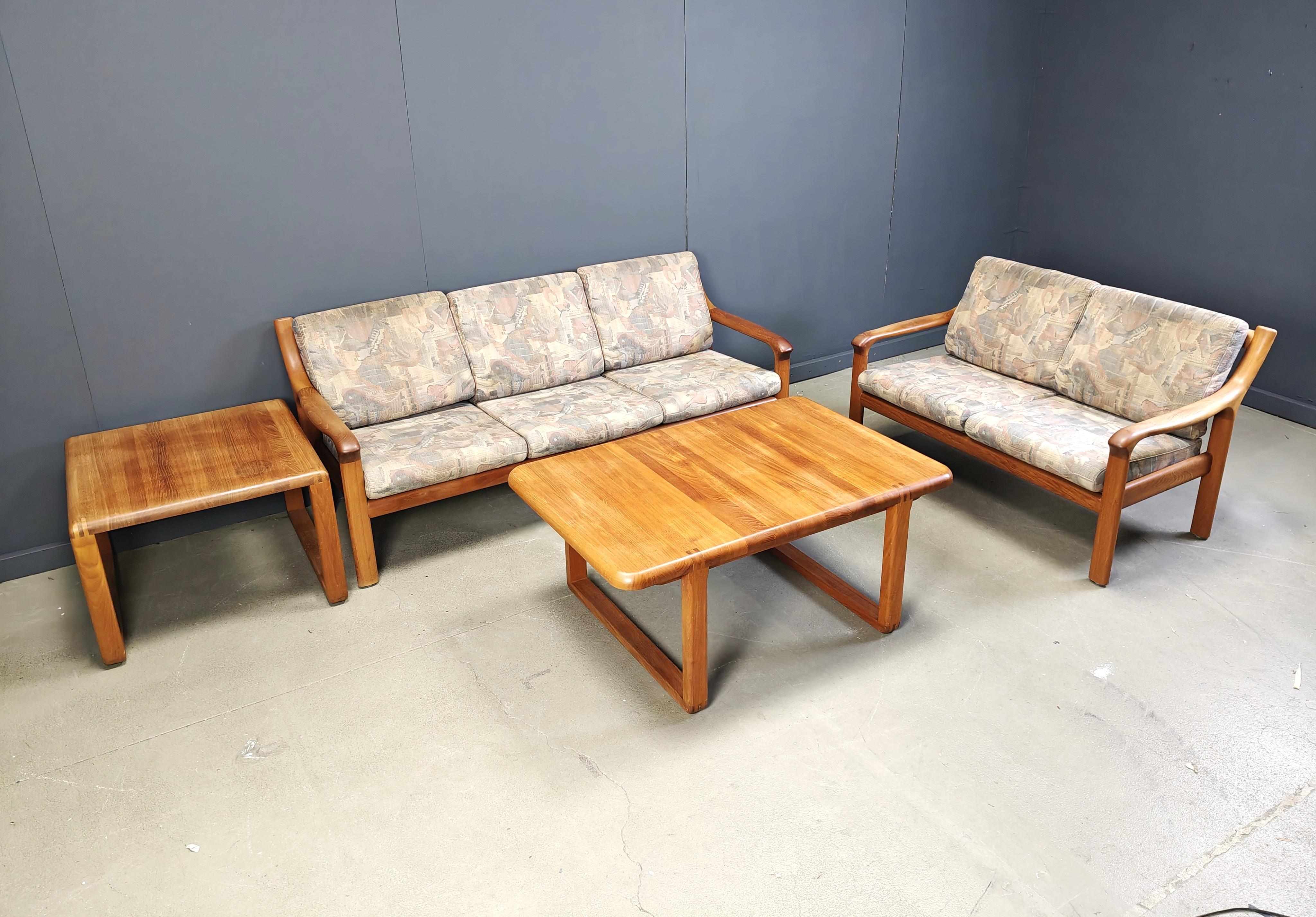 Danois Ensemble de canapés scandinaves du milieu du siècle, 1970 en vente