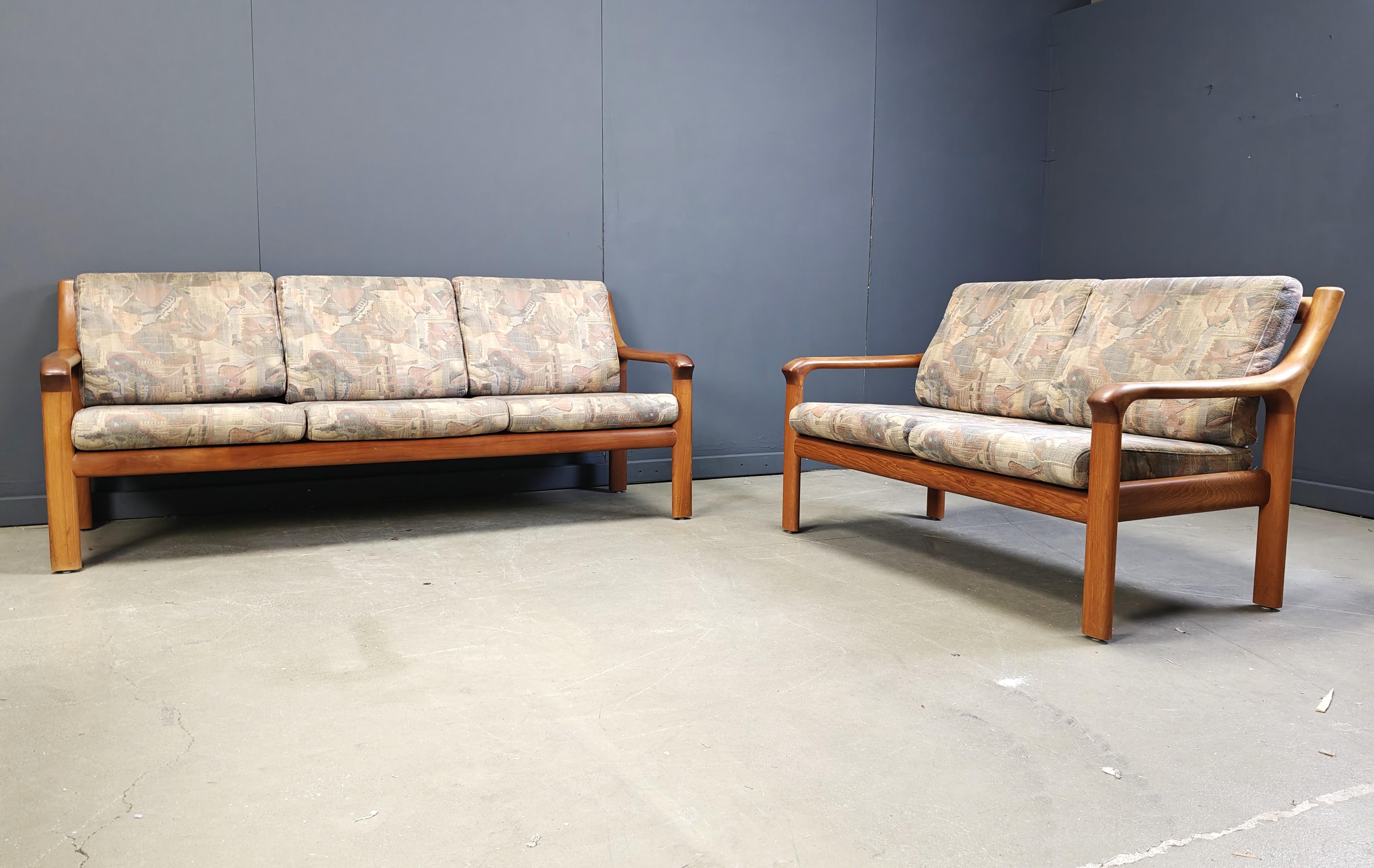 Fin du 20e siècle Ensemble de canapés scandinaves du milieu du siècle, 1970 en vente