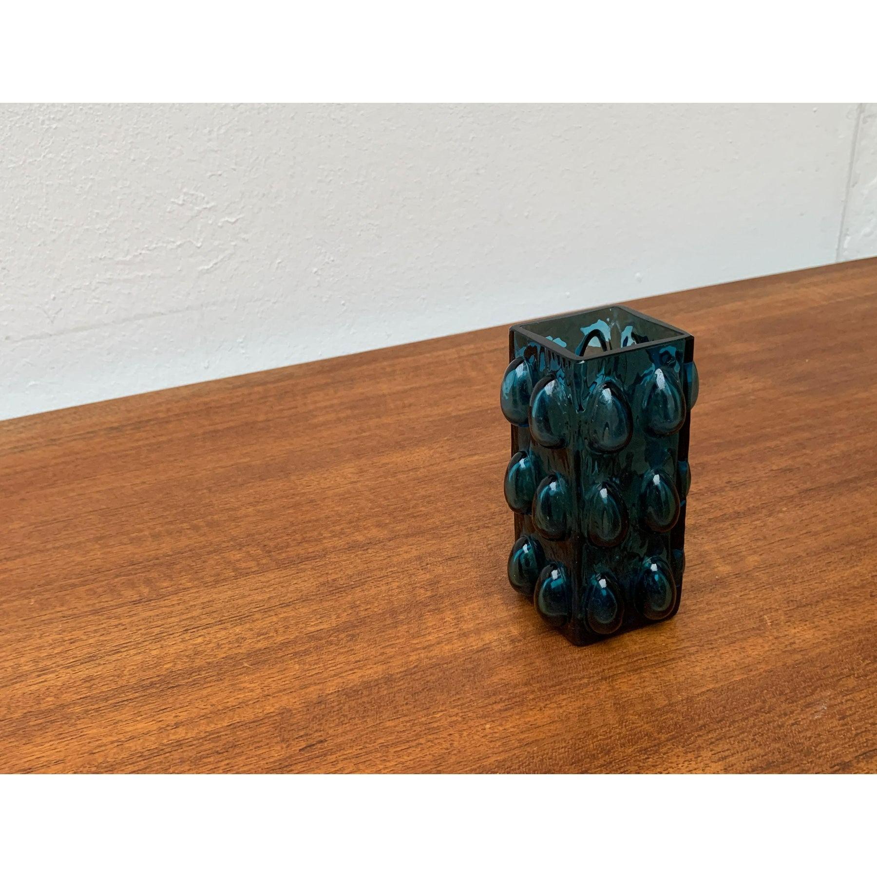 Vaso in vetro a bolle d'aria scandinavo di metà secolo di Wilhelm, anni '60 in vendita 5