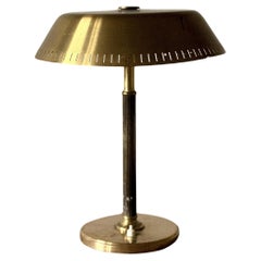 Mid-Century Scandinavian Table Lamp in Brass, 1950s