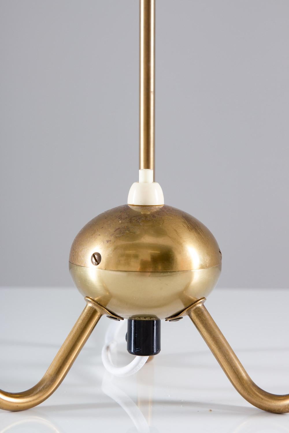 20th Century Midcentury Scandinavian Table Lamp in Brass by ASEA