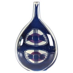 Mid-Century Scandinavian Tall Vase for Aluminia Royal Copenhagen, 1960s