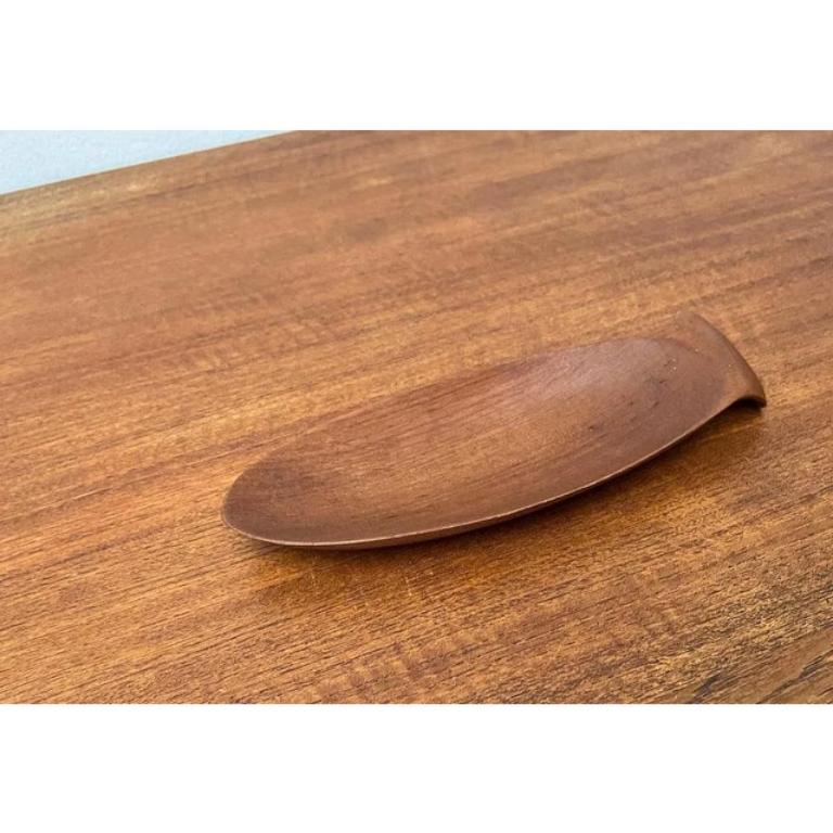 Ciotola in teak scandinava di metà secolo, anni '60 In condizioni ottime in vendita a Hamburg, DE