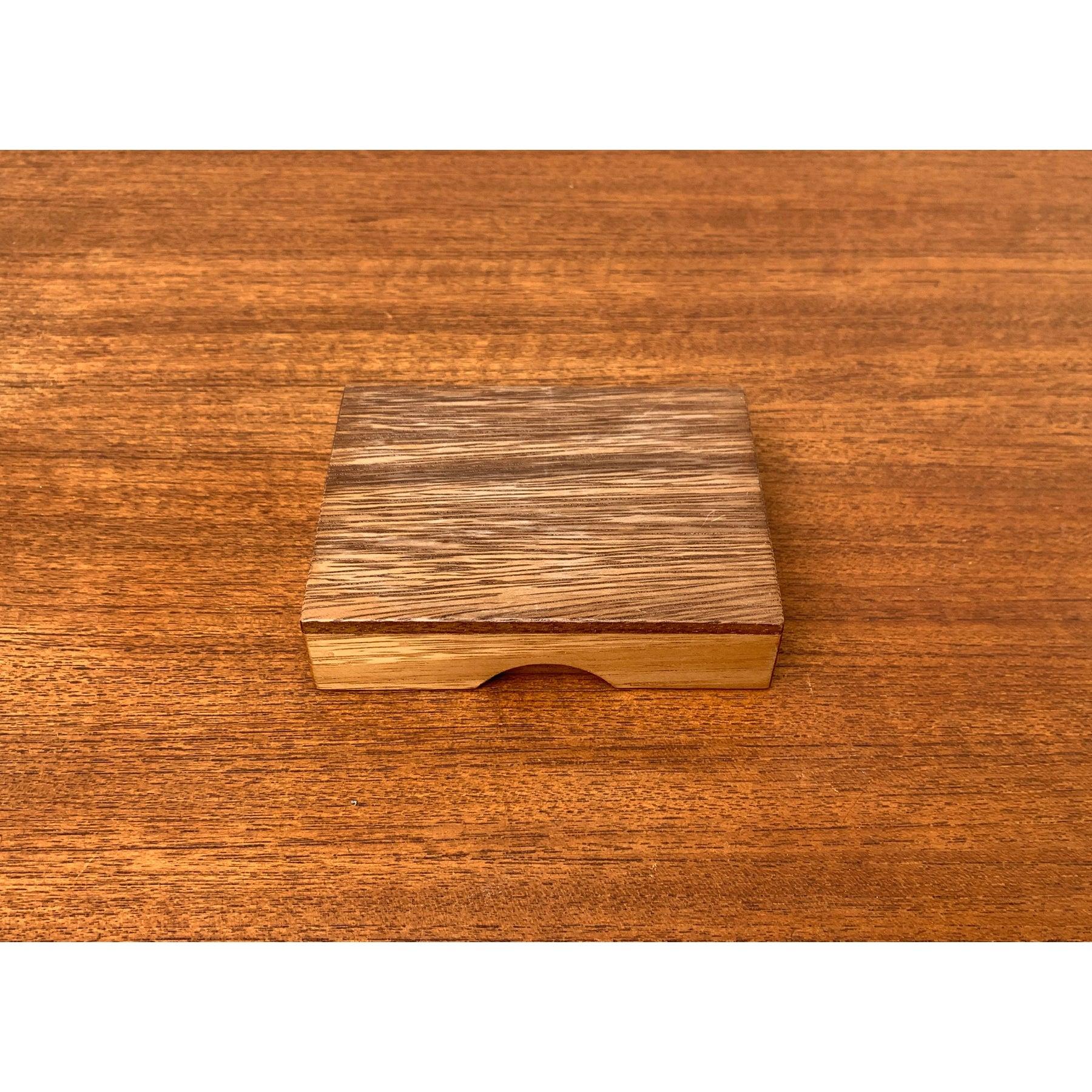 Mid-Century Scandinavian Teak Dice Game Toy Deco, 1960s For Sale 5