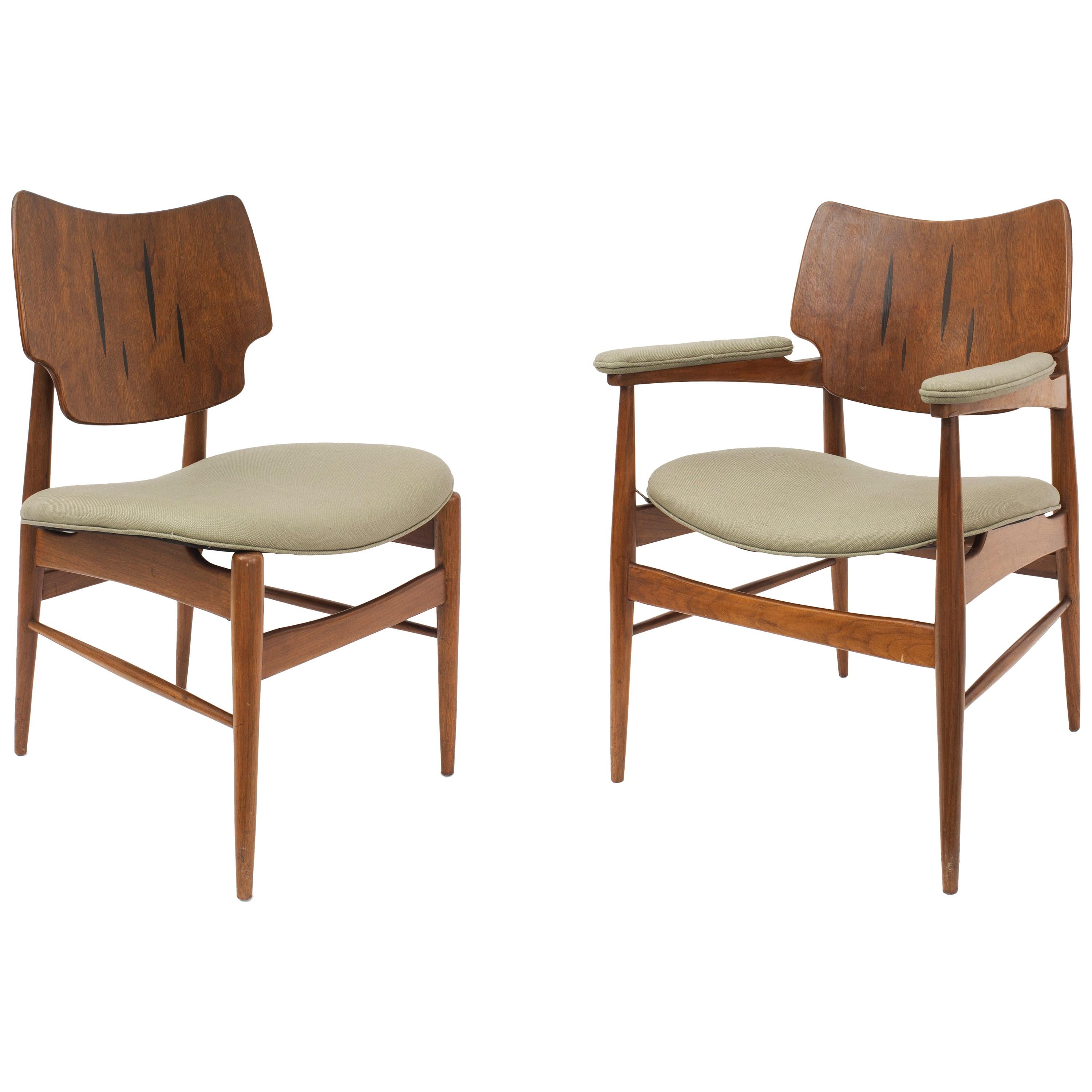 Midcentury Scandinavian Teak Dining Chairs