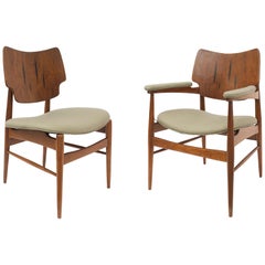Midcentury Scandinavian Teak Dining Chairs