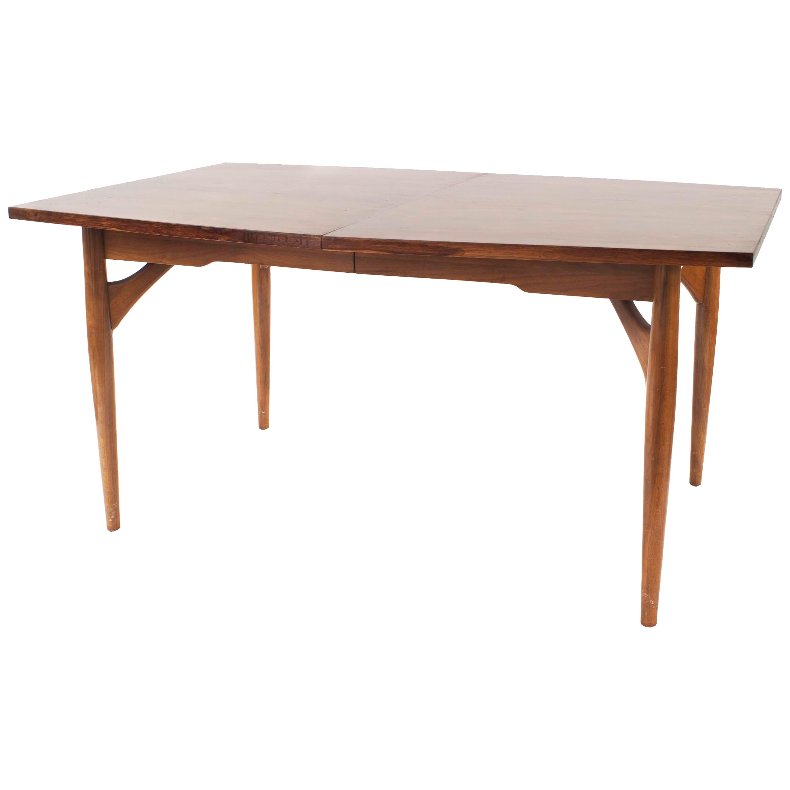 Mid-Century Scandinavian Teak Dining Table For Sale