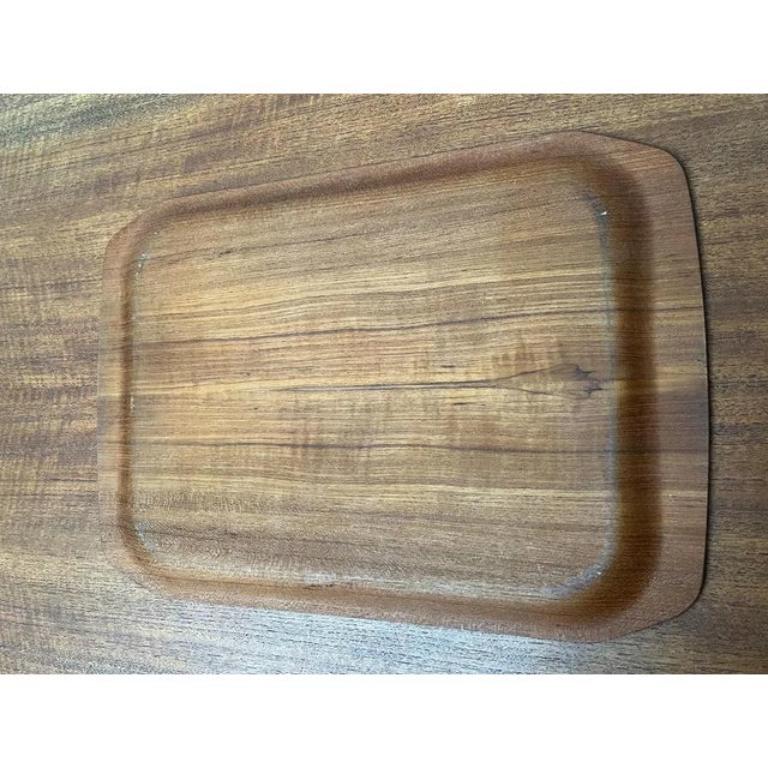 Vassoio in teak scandinavo di metà secolo, anni '60 in vendita 4