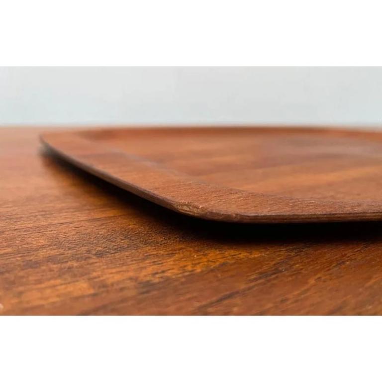 Vassoio in teak scandinavo di metà secolo, anni '60 in vendita 5