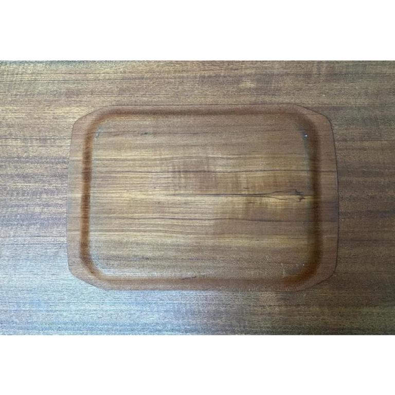 Teak Vassoio in teak scandinavo di metà secolo, anni '60 in vendita