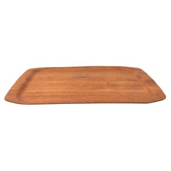 Mid-Century Scandinavian Teak Tray, 1960s