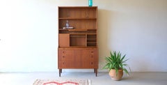 Mid century Scandinavian vintage office bookcase