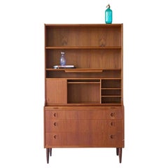 Mid century Scandinavian Vintage office bookcase