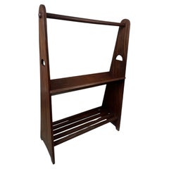 Mid-Century Scandinavian Walnut Clothes Valet Stand, 1960s