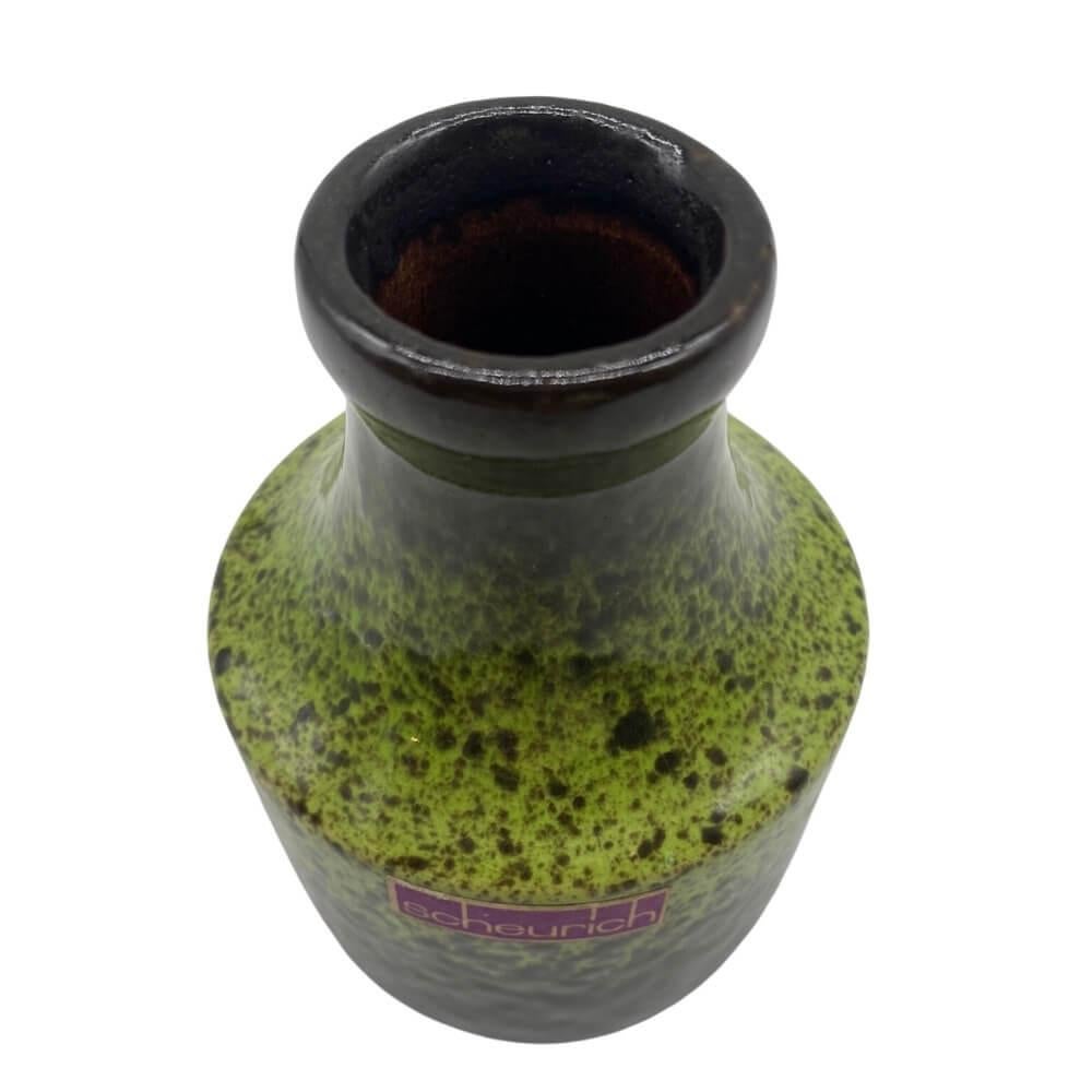 Glazed Mid-century Scheurich tiny vase For Sale