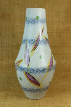 mid century scheurich VASE floorvase abstract pattern early 60's model 537-52