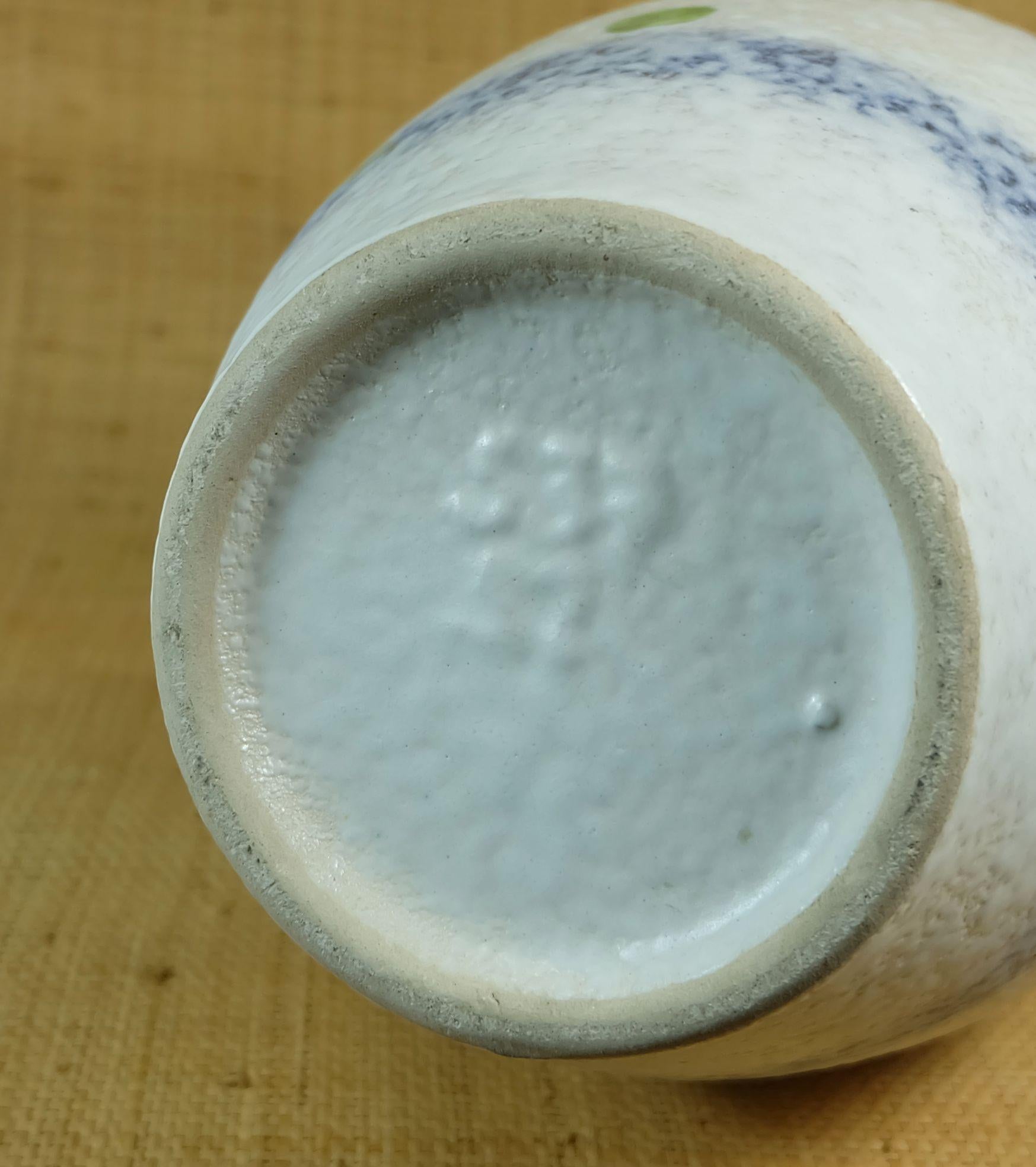 Vaso da terra scheurich di metà secolo con motivo astratto dei primi anni '60 modello 537-52 in vendita 2
