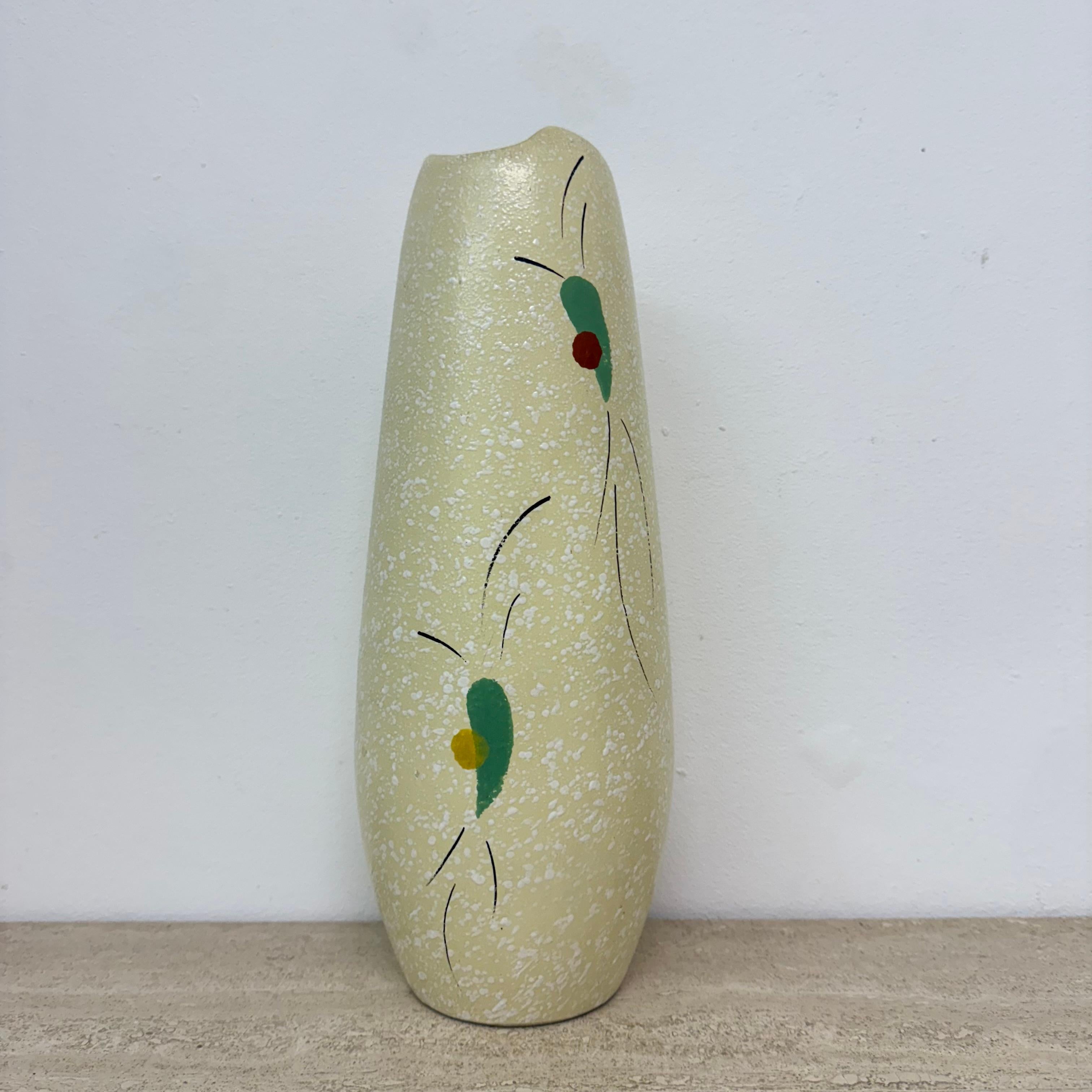 Tedesco Vaso di metà secolo di Scheurich, Germania occidentale, anni '70 in vendita
