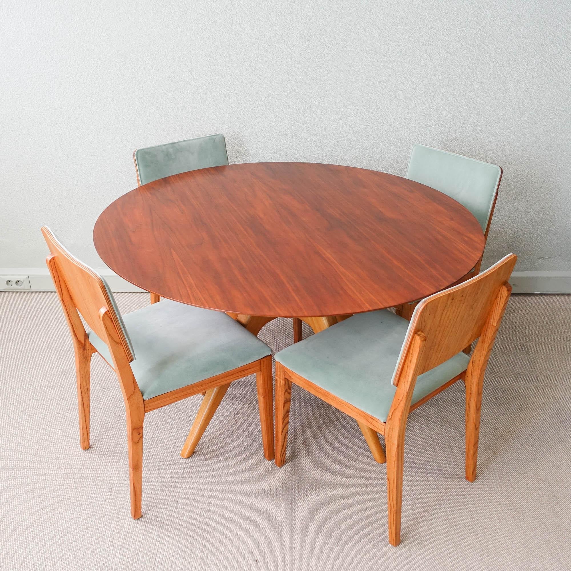 Mid-Century Schuster Dining Table, 1950's 5