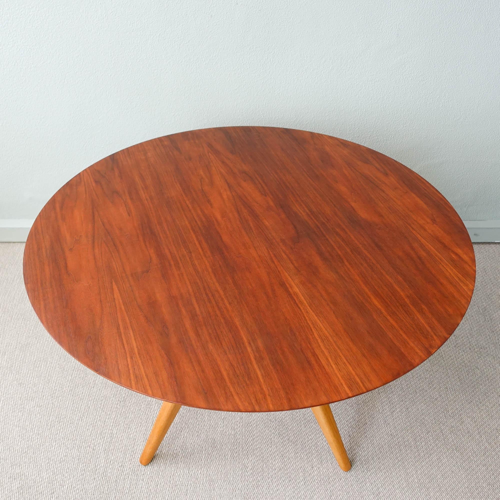Wood Mid-Century Schuster Dining Table, 1950's