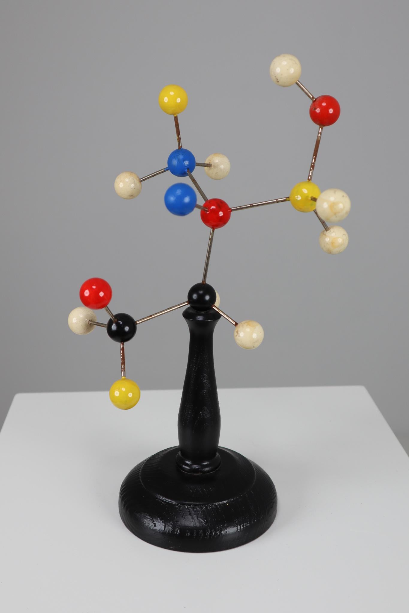 Mid-Century Modern Mid-Century Scientific Molecular Model Czechoslovakia from the 1960s