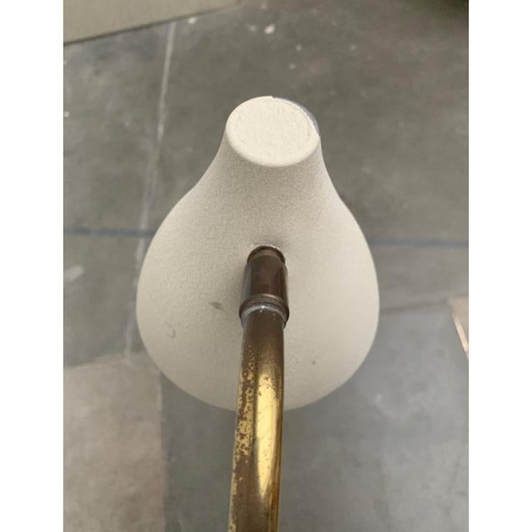 Lampada da parete a forbice di metà secolo in metallo in vendita 4
