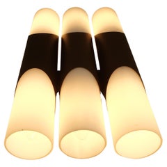 Lampada da parete ad applique di metà secolo, design klaus link per neuhaus-leuchten 1960