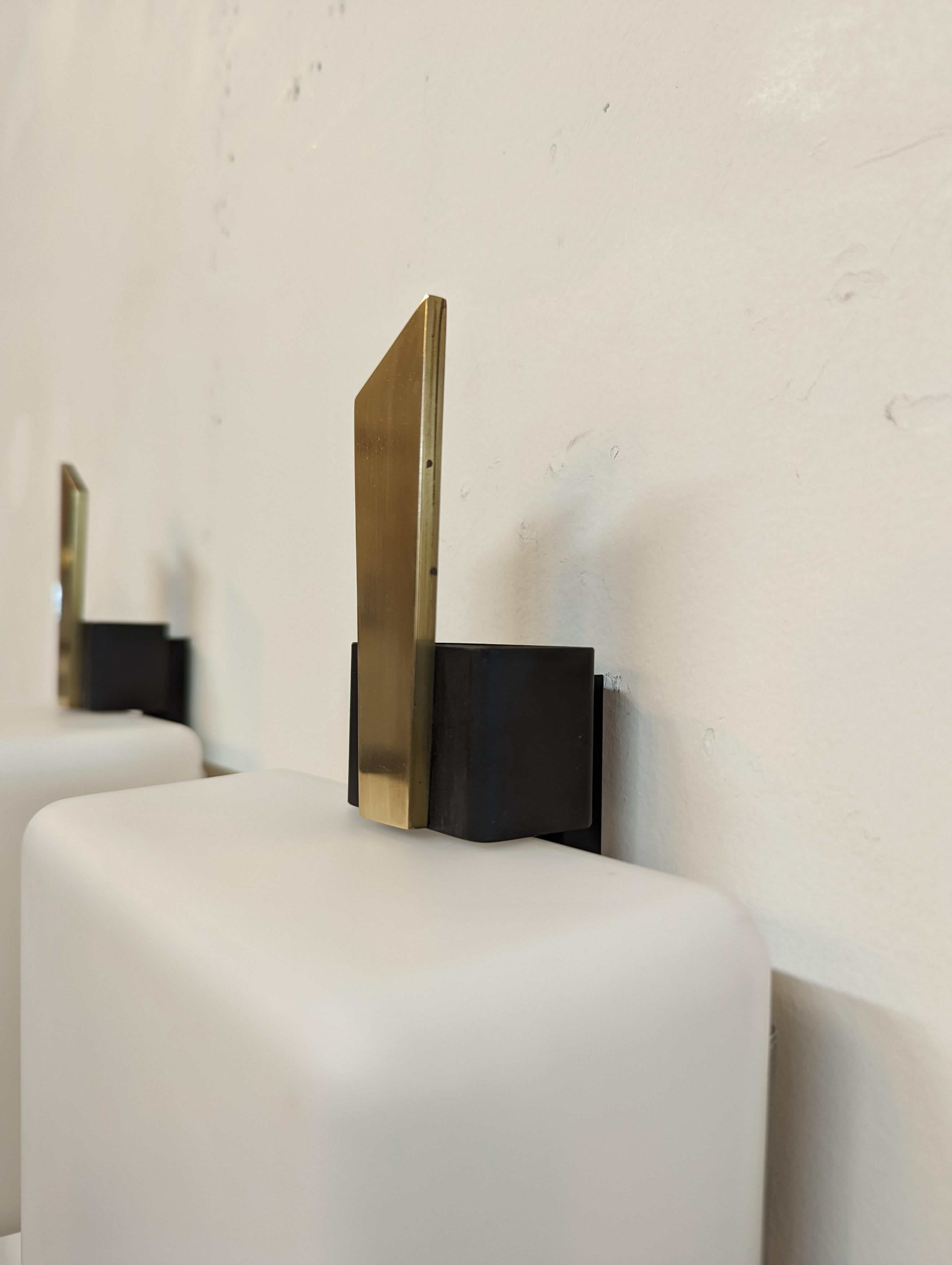 Mid Century Sconces Maison Arlus In Good Condition For Sale In New York, NY