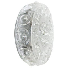 Mid-Century Sconces Wandlampen von WILA, Metallsockel mit Klarglas, 1960-1970