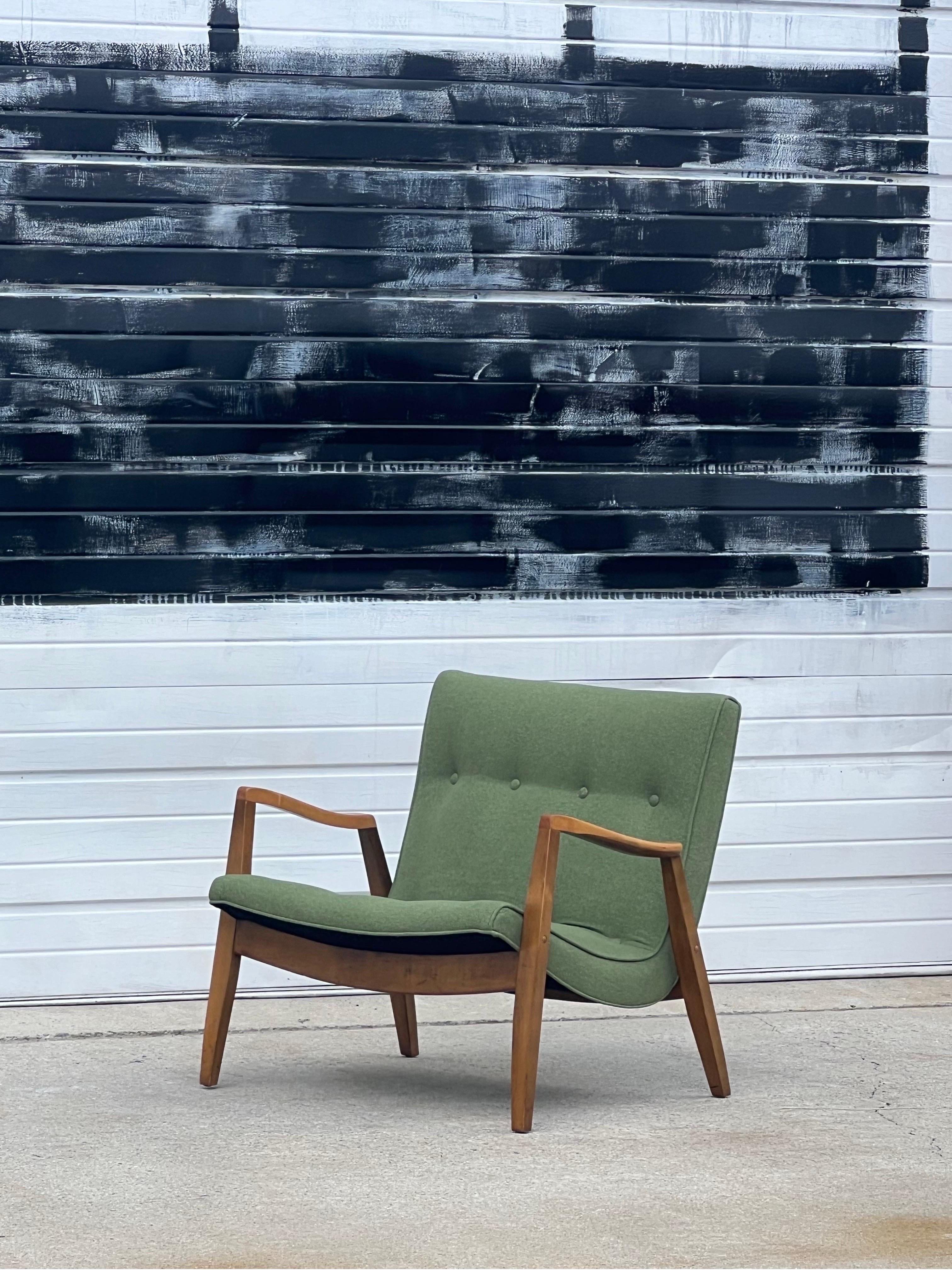 Mid-Century Modern Mid-Century Scoop Lounge by Milo Baughman - Single