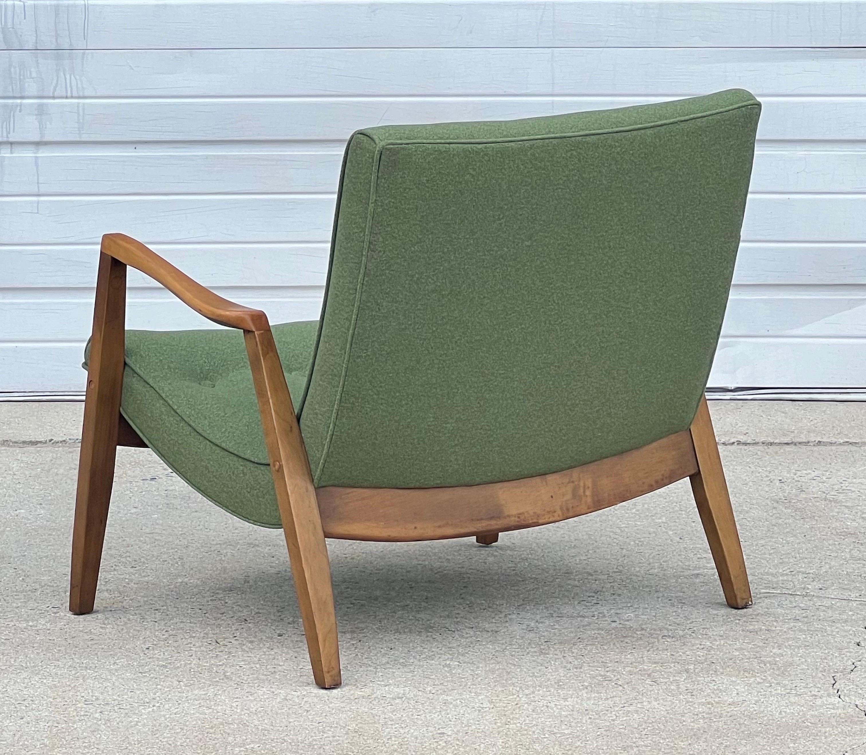 American Mid-Century Scoop Lounge by Milo Baughman - Single