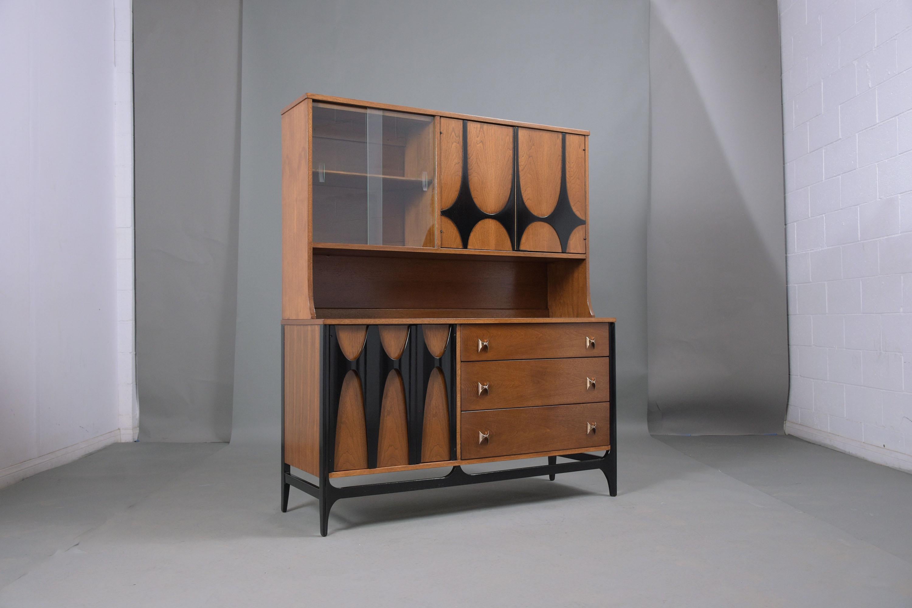 Mid-Century Broyhill Brasilia Sculpted Credenza 5