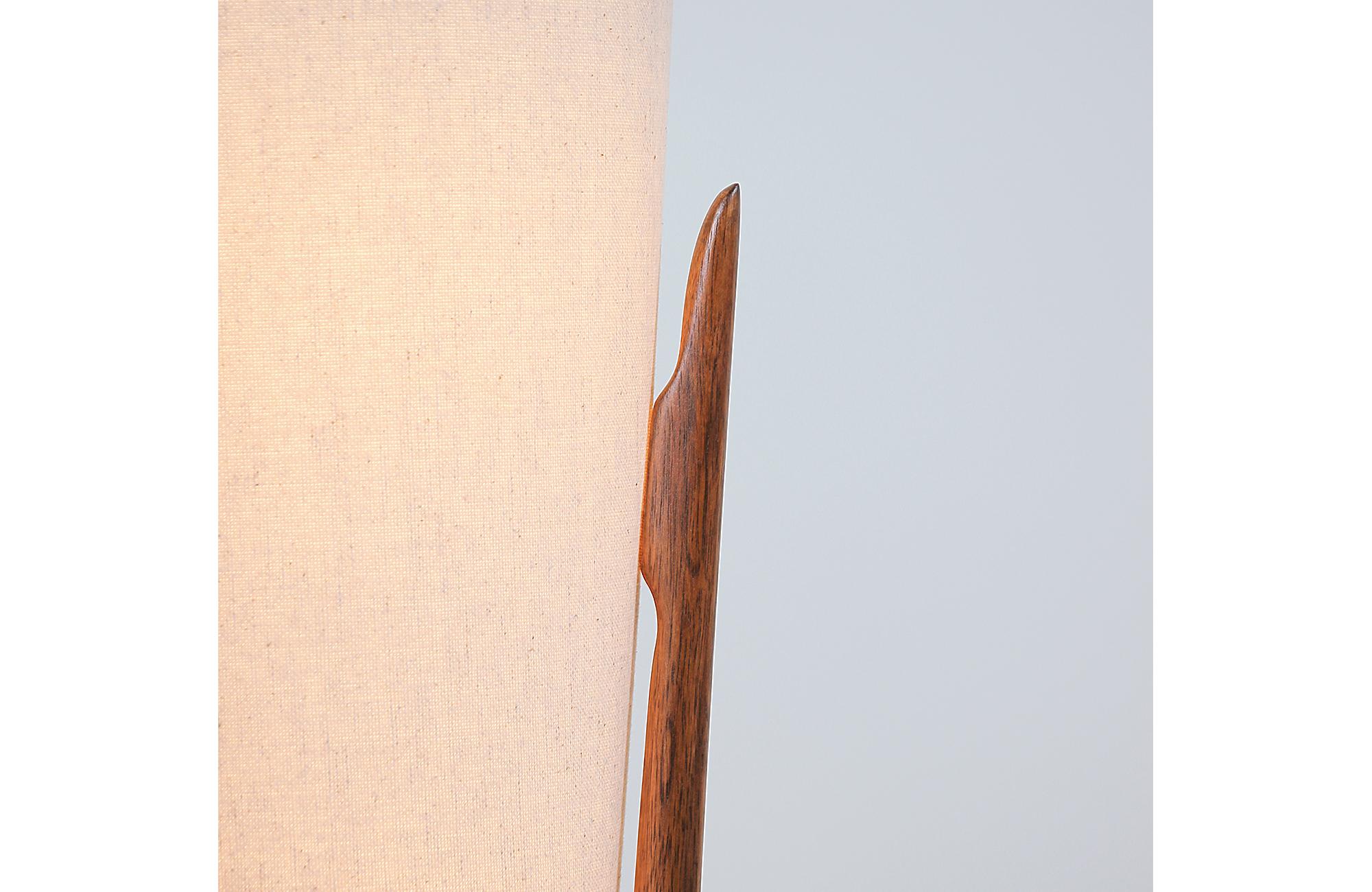 Mid-20th Century Midcentury Sculpted Floor Lamp by Modeline