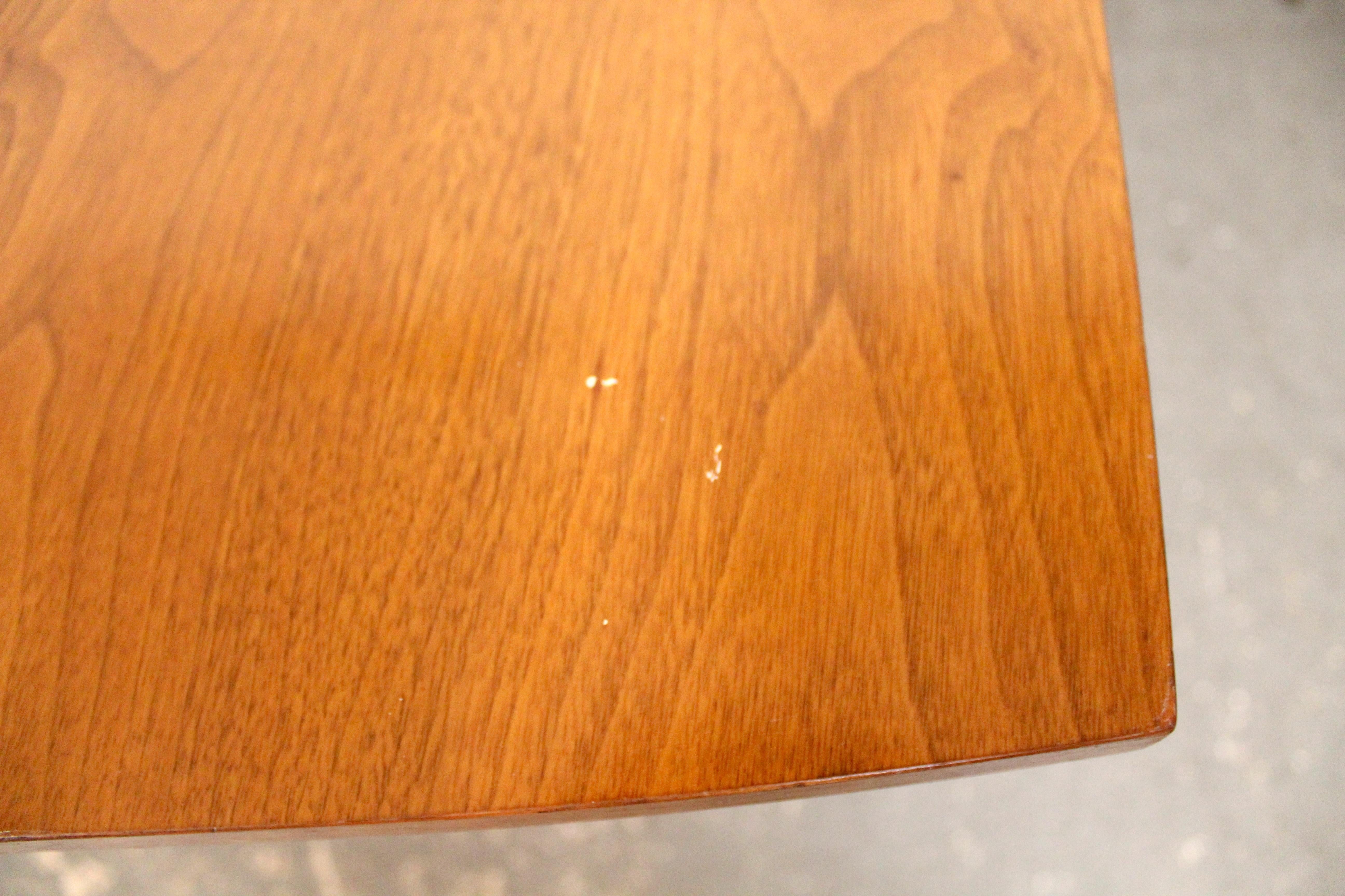 Mid-Century Sculpted Walnut Dining Table by Young Manufacturing Co. For Sale 9