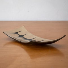 Skulpturales Messing Catch All-Tablett aus der Mitte des Jahrhunderts von Ben Seibel für Jenfred-Ware