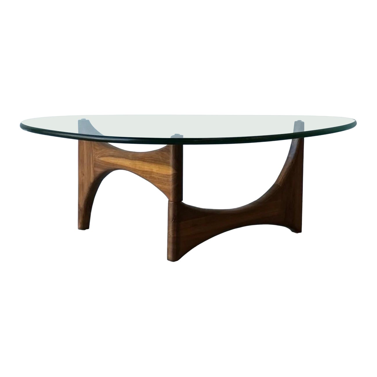 Table basse sculpturale du milieu du siècle par Adrian Pearsall en vente