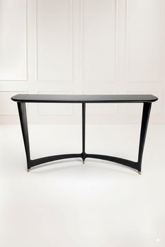 Console sculpturale du milieu du siècle par Guglielmo Ulrich, Italie, années 1950