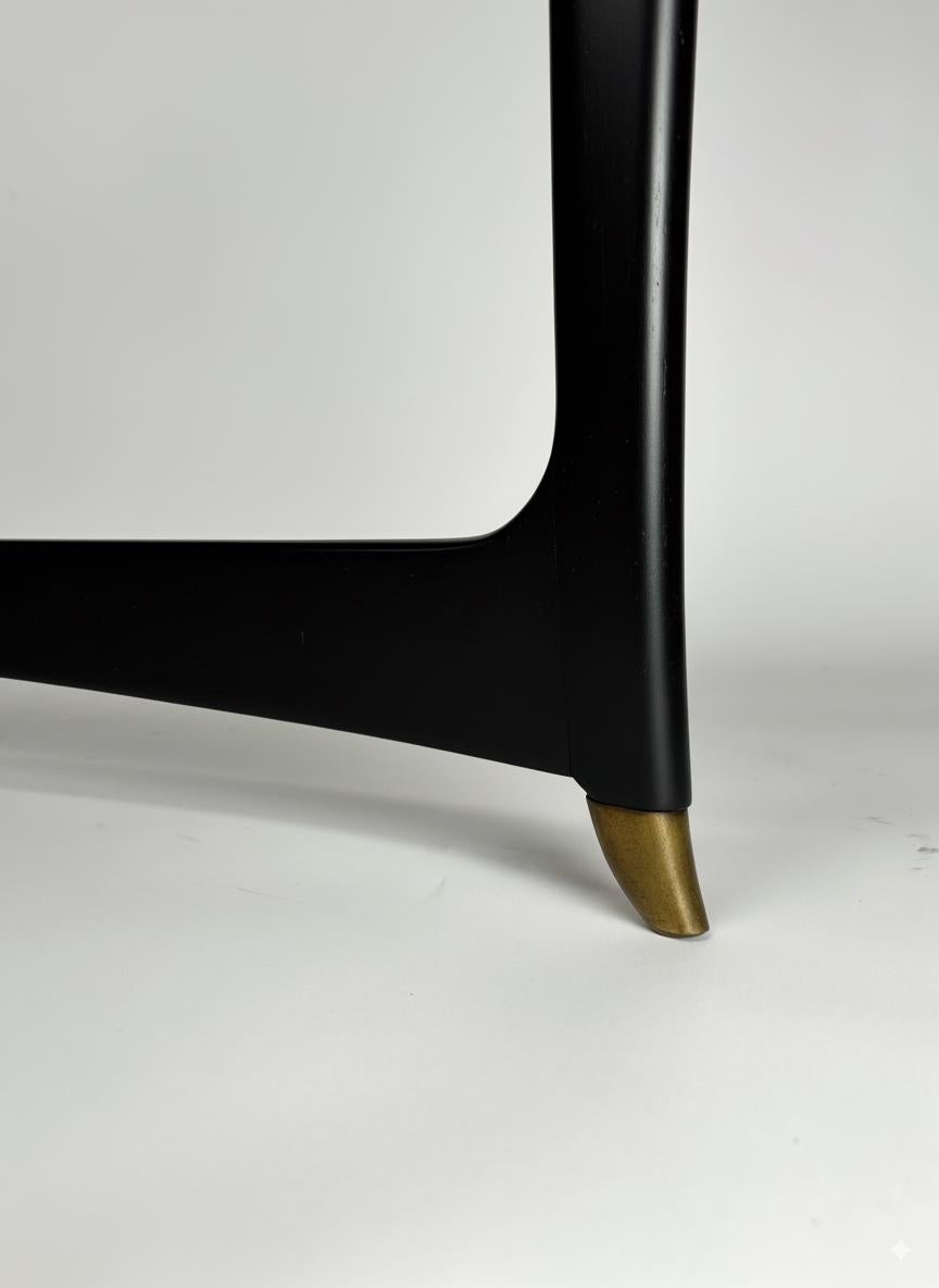 Italian Mid-century sculptural console table by Guglielmo Ulrich, Italy, 1950s For Sale