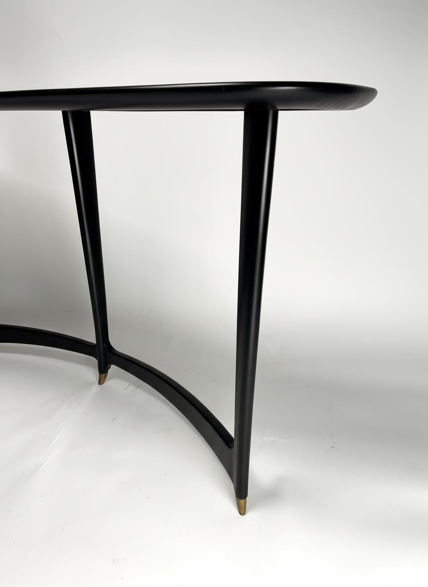 Mid-century sculptural console table by Guglielmo Ulrich, Italy, 1950s In Good Condition For Sale In Argelato, BO