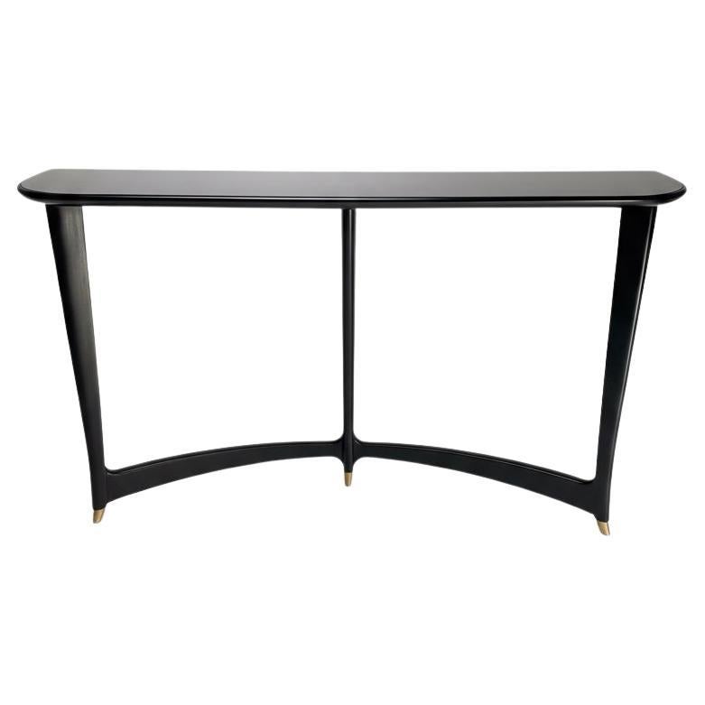 Mid-century sculptural console table by Guglielmo Ulrich, Italy, 1950s For Sale