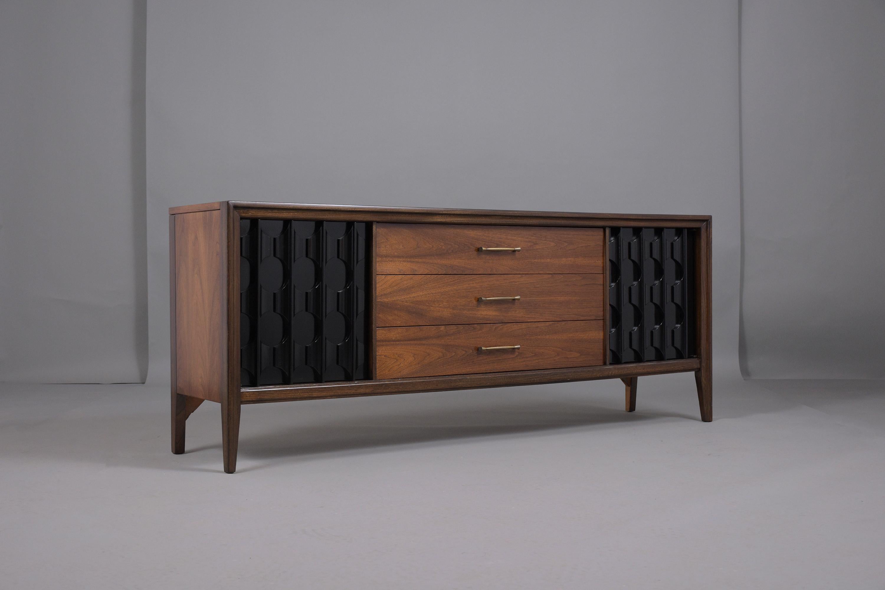 Mid-Century Sculptural Credenza 1