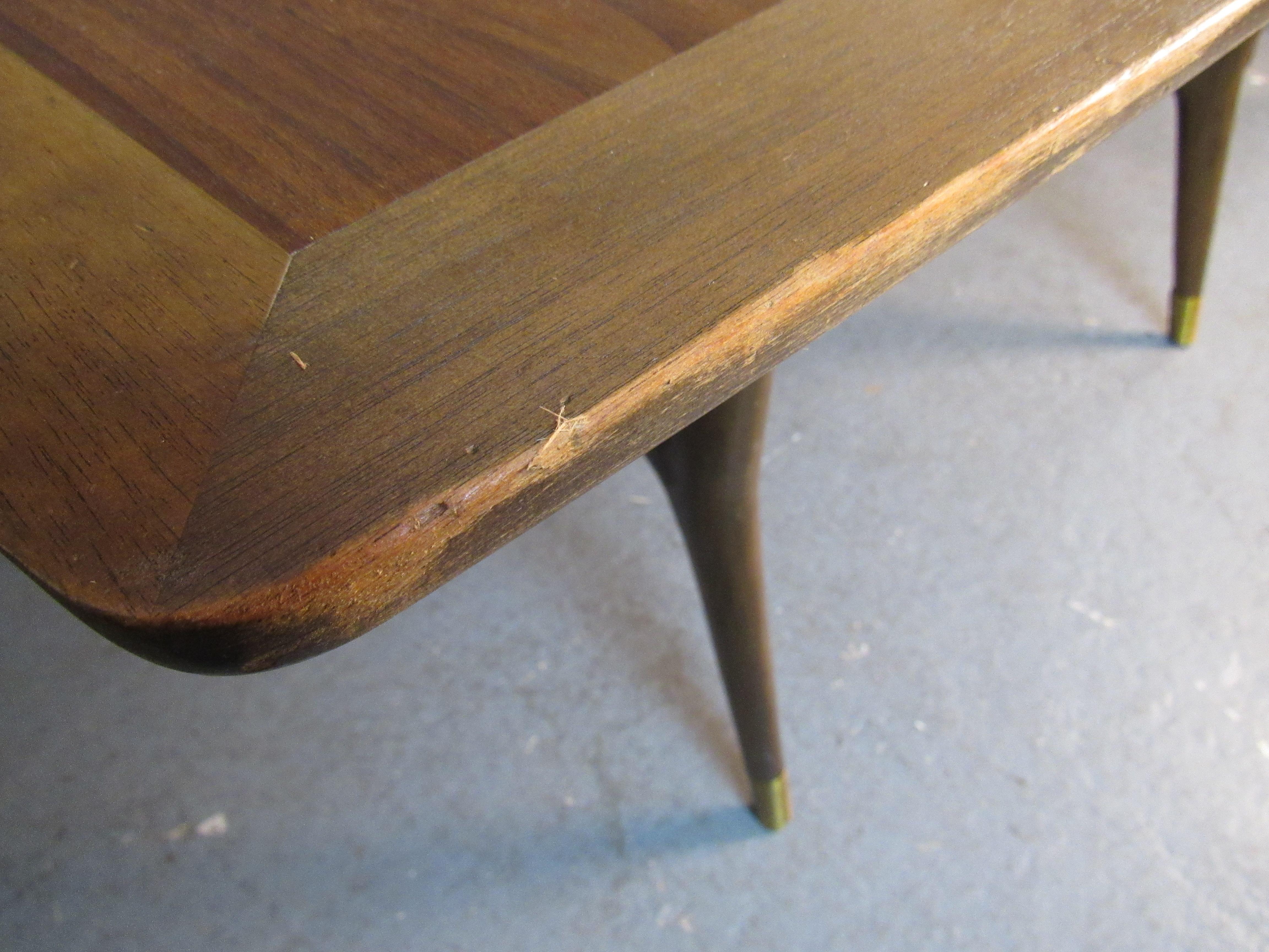 Mid-Century Sculptural Dining Table by Blowing Rock Furniture In Good Condition For Sale In Brooklyn, NY