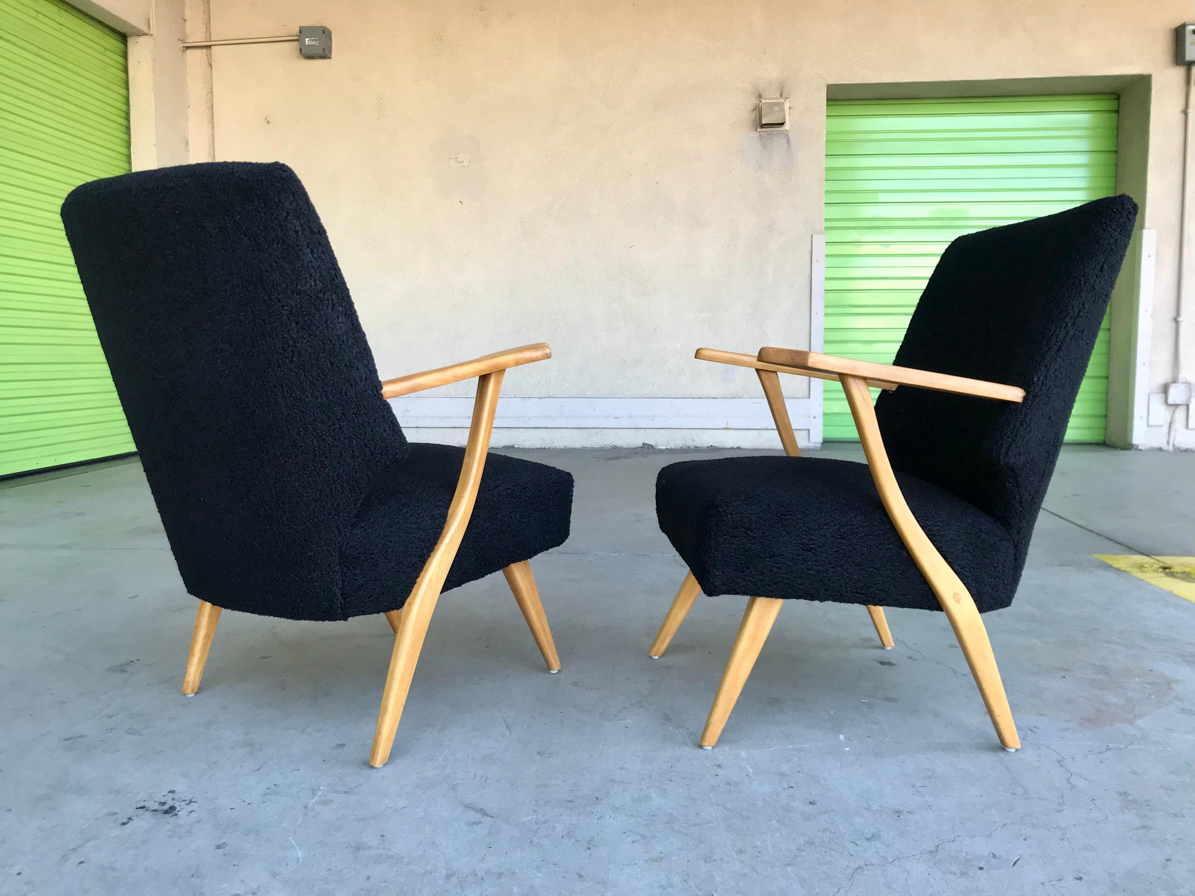 Mid-Century Modern Mid Century Modern Lounge Chairs   For Sale